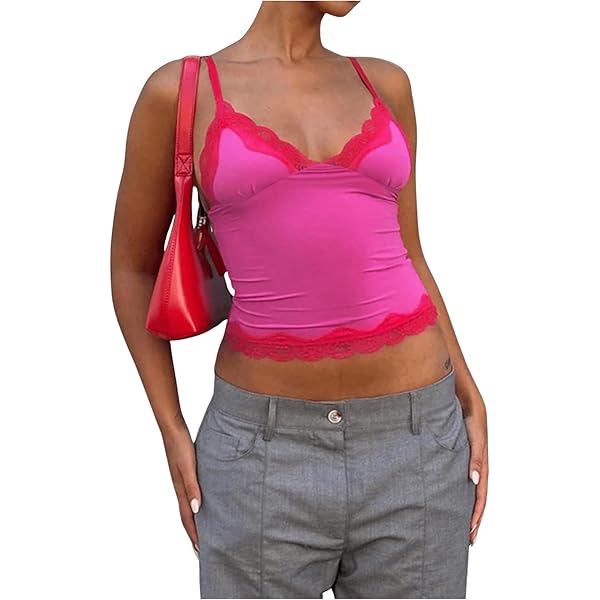 SHENHE Women's Y2k Cherry Print Top Tie Halter Neck V Neck